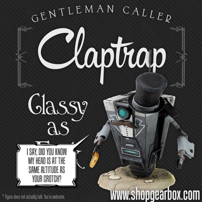 Illustration for article titled Claptrap has never looked better